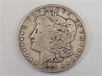 1901 S Morgan Silver Dollar Coin