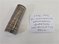 1776 - 1976 Bi Centennial Washington Quarters UNC