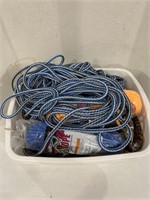 Bin of Rope and Cord