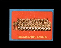 1963 Topps #121 Philadelphia Eagles TC SP EX