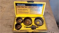 Miscellaneous size holesaws from 7/8 to 4 inch