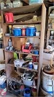 7 shelves of miscellaneous hardware and parts.