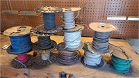 Spools of miscellaneous gauge wire