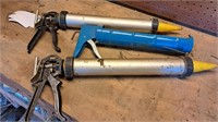 3 large caulking guns