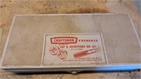 Vintage craftsman tap and die set