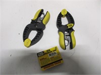 Pair of Ratcheting clamps 1.5"