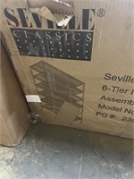 Seville 6-tier HD  wire shelving