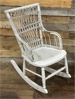 Small Wicker Rocking Chair