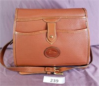 Dooney & Burke Brown All-Weather Leather Purse