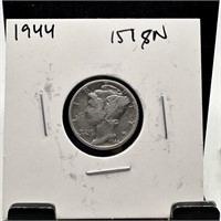 1944 MERCURY SILVER DIME