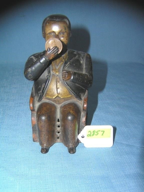 Antique Boss Tweed Tammany Hall Bank