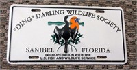 "Ding" Darling Wildlife Society Florida License Pl
