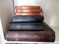 Antique Holy Bibles and T.S Eliot Books