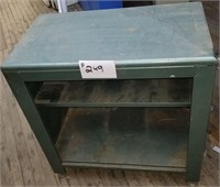 Green Metal Storage Cabinet 31 X 31 X 17