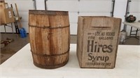 Nail Keg & Syrup Box