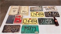 License Plates - Books