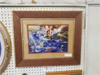 THOMAS KINKADE DISNEY PRINT THE LITTLE MERMAID