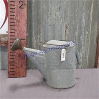 Galvanized watering can