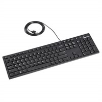 Basics Low-Profile Wired USB Keyboard with US Lay