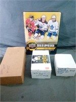 Upper Deck Hockey Binder plus Cards