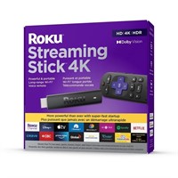 Roku Streaming Stick 4K 2022 (Official Manufacture