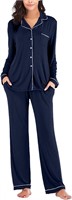New (XL)Women's Blue Cotton Night Suit Set