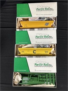 S Scale rolling stock Pacific Rail Shop