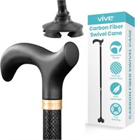 Vive Carbon Fiber Quad Cane - 11 oz