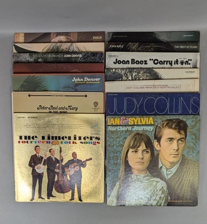 14 Folk Artist Record Albums