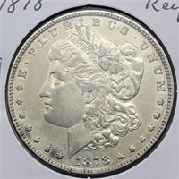 1878 KEY DATE MORGAN SILVER DOLLAR