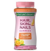 Natures Bounty Gummies 80ct for Nails and Hair NEW