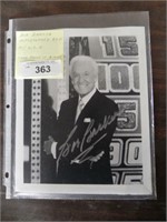 Bob Barker autographed 8x10 Photo with C.O.A.