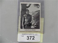 Jim Nabors (Gomer Pyle) Signed 1965 Fleer Card #14