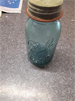 Old jar with lid