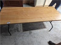 Wood Folding Table Maple