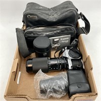 Tray- Canon Speedlite 188A, Lenses, Case, etc