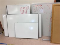 ASSORTED ERASE BOARDS