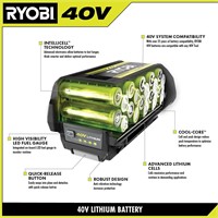 Ryobi 40-Volt Lithium-Ion 6.0 Ah High Capacity Bat