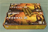 43 Federal 450 Bushmaster 260 gr cartridges; as is