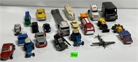 Variety Vtg Toy Cars Trucks