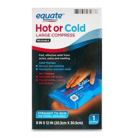 Equate Reusable Hot or Cold Large Compress  8x12