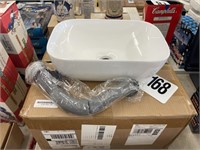 14" X 9.5" SPECIALLY DESIGNED BATHROOM SINK