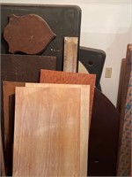 Various Wood table tops. Barn