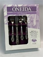 Oneida Stainless Kitchen Utensils 45 Pieces