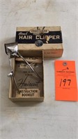 Vintage Craftsman hair clippers w/box