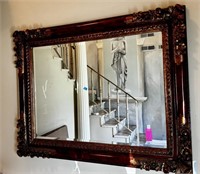 Ornate Large Entry Mirror