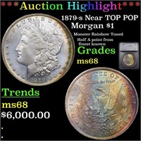 *Highlight* 1879-s Near TOP POP Morgan $1 Graded m