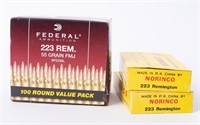 Ammo 140 Rounds Federal & CNIC .223 Remington