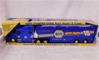 New 2003 NAPA #15 Michael Waltrip race hauler semi