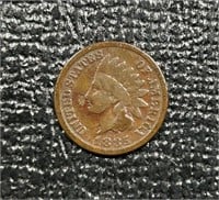 1885 US Indian Cent